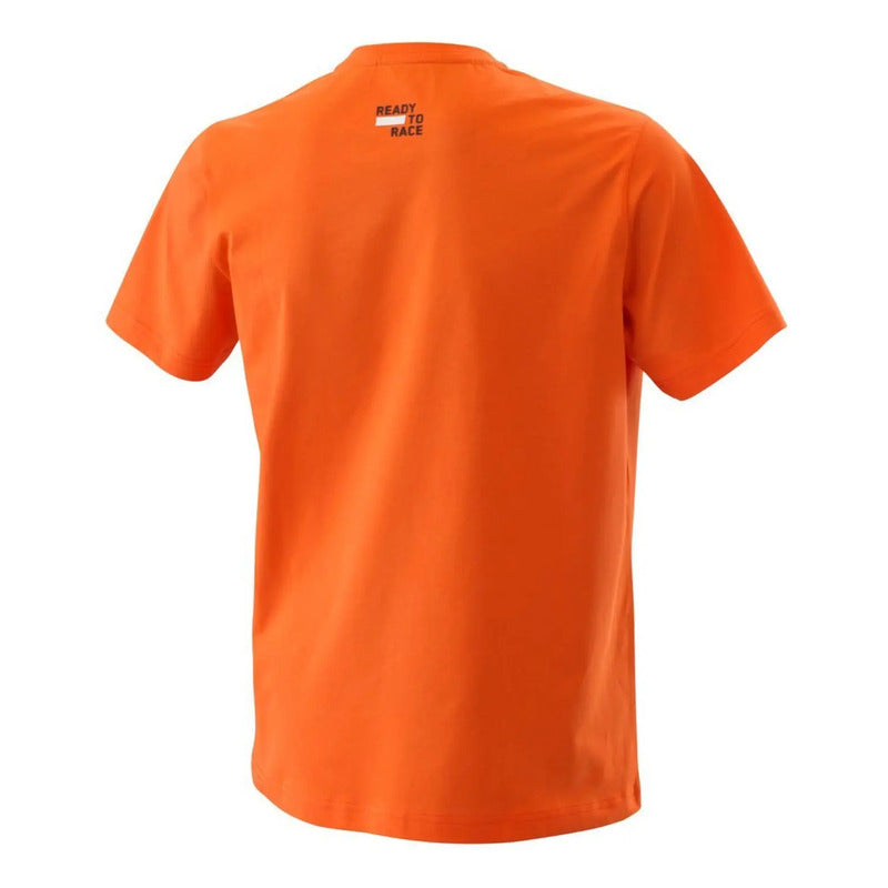 Playera Ktm Pure Racing Talla Large Original Large Naranja