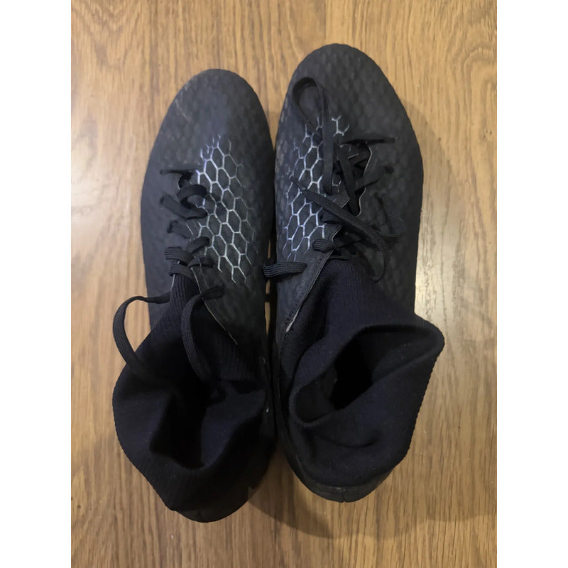 Tacos Tachones Nike Hypervenom 3 Negro Talla 11 Us