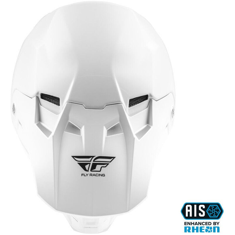 Casco Fly Racing Formula Carbon 2023 Large Remate Exhibición Blanco Carbon Large