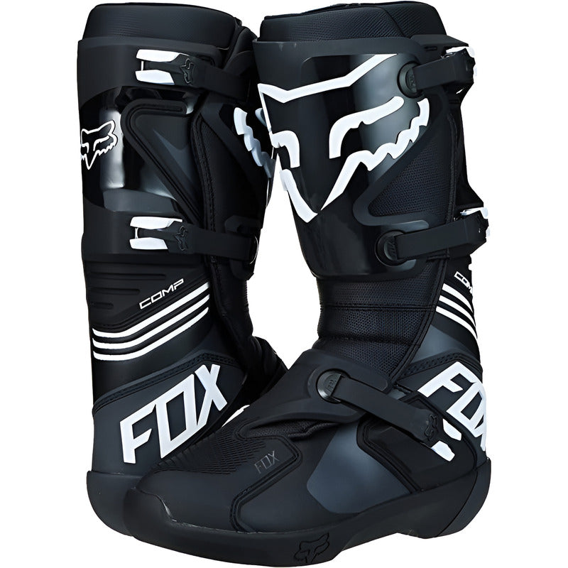 Botas Fox Racing Comp Negro Talla 8us Negro 8 Us
