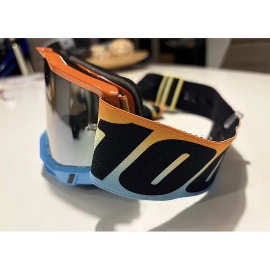 Goggles 100% Accuri 2 Mx/enduro Adulto  Exhibición Multicolor Transparente Adulto