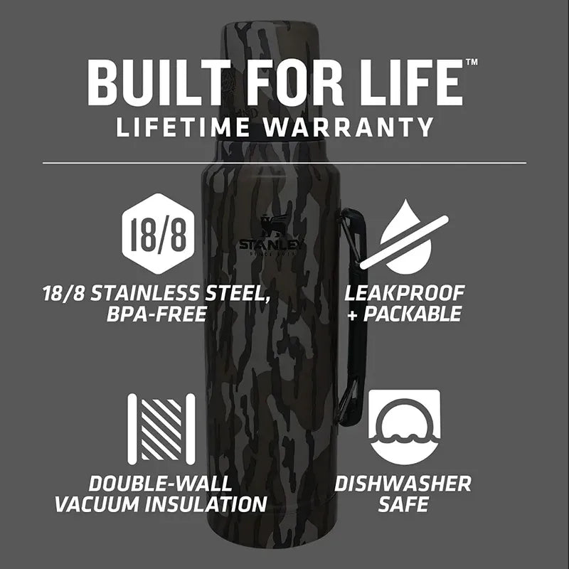 Termo Stanley Classic 1.4l/1.5qt Camo Camuflajeado Original Camo