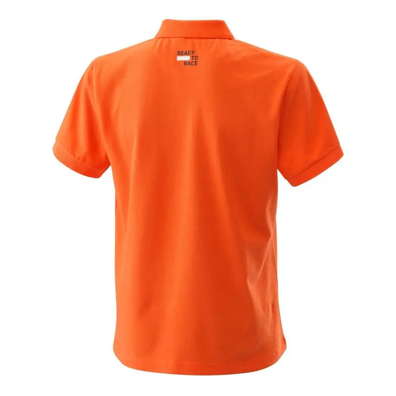 Playera Ktm Pure Racing Polo Talla Large Original Large Naranja