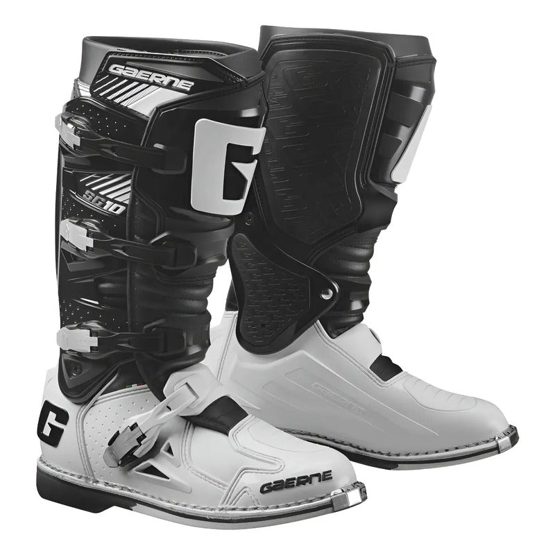 Botas Gaerne Sg10 Negro Motocross Enduro Negro 9 Us