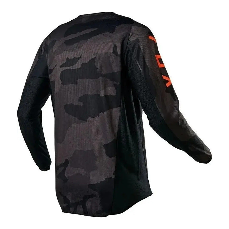 Jersey Fox 180 Trev Motocross Enduro Mx T. Grande Exhibicion Negro