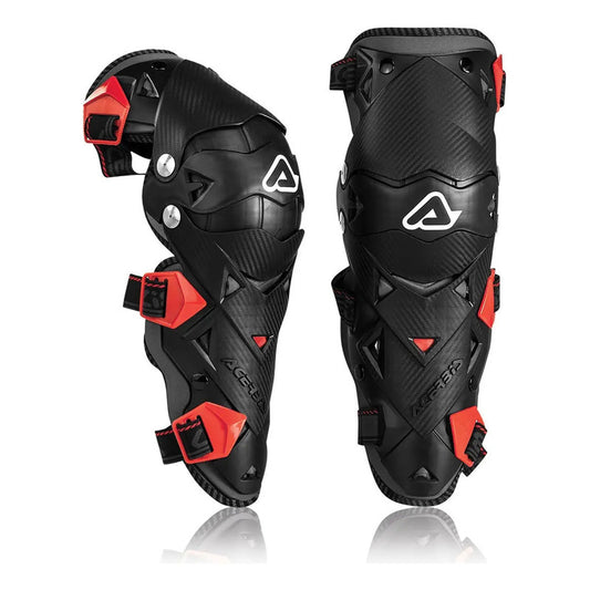 Rodilleras Protectoras Para Motocross/enduro Marca Acerbis  Negro Adulto