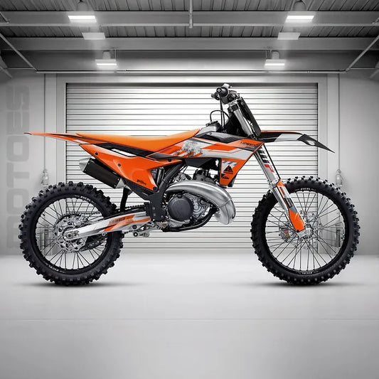 Calcas Graficos Ktm Exc 350 2023 Naranja