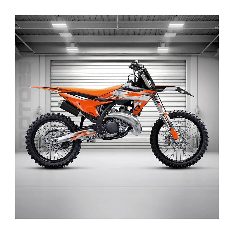 Calcas Graficos Ktm Exc 350 2023 Naranja