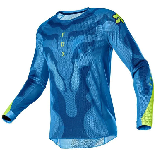 Jersey Fox Racing Airline Exo Enduro Mx Genuino Xlarge Large Azul