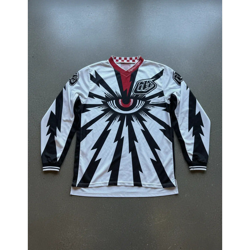 Jersey Troy Lee Designs Original  Motocross/ Enduro T Large L Negro