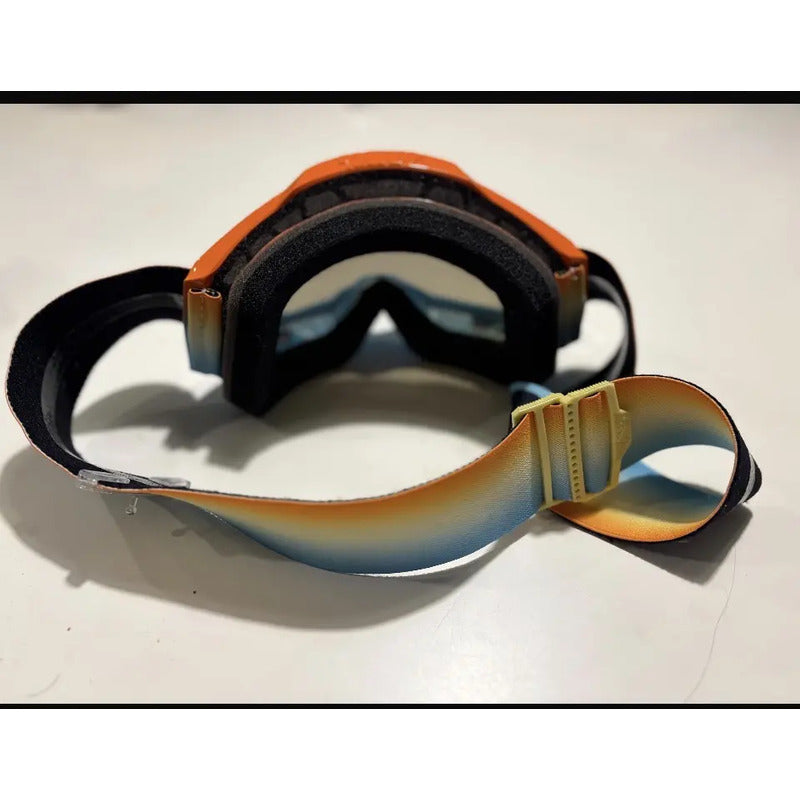 Goggles 100% Accuri 2 Mx/enduro Adulto  Exhibición Multicolor Transparente Adulto