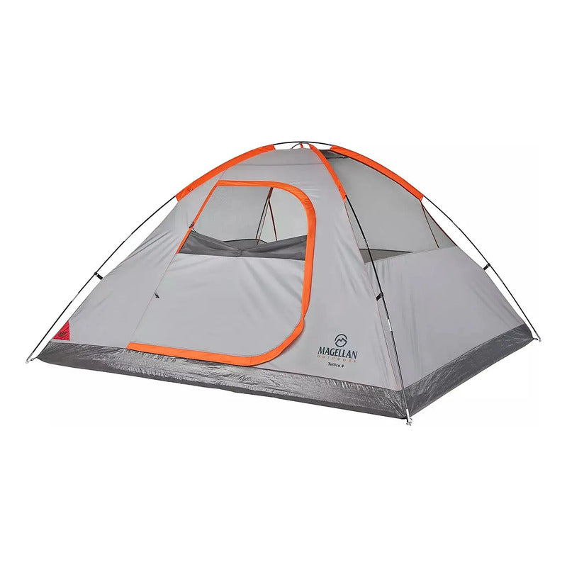 Tienda De Campaña Magellan Domo  4 Personas Calidad Naranja