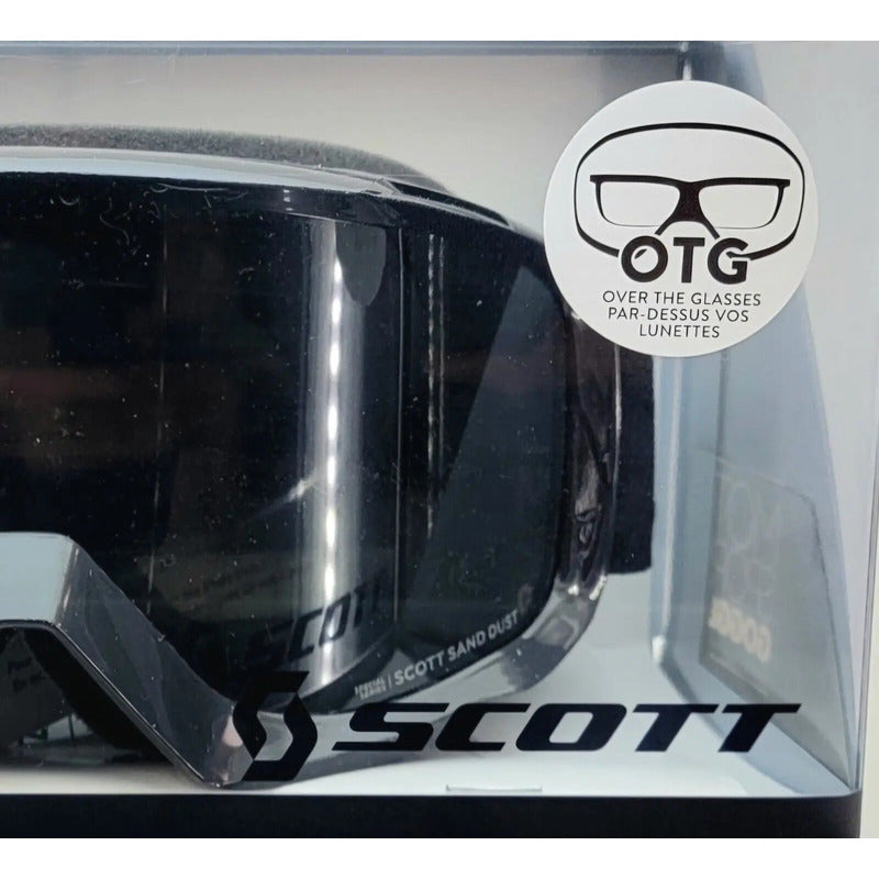 Goggles Scott Split Sand Dusk Mx Enduro (sobre Los Lentes) Blanco Negro Adulto