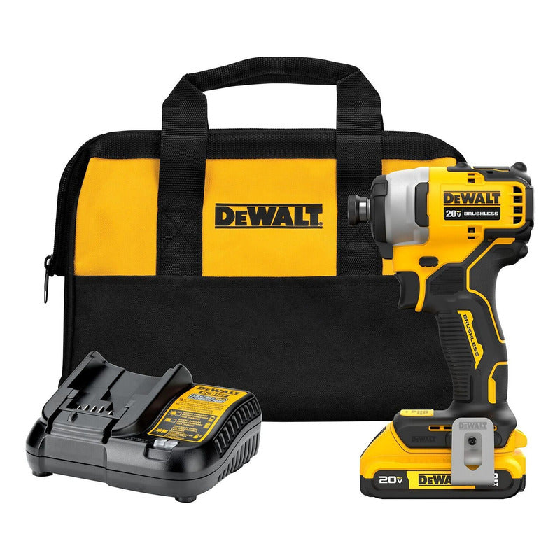 Taladro Dewalt Dcf885  Impacto 20v Bolsa+cargador+1 Bateria