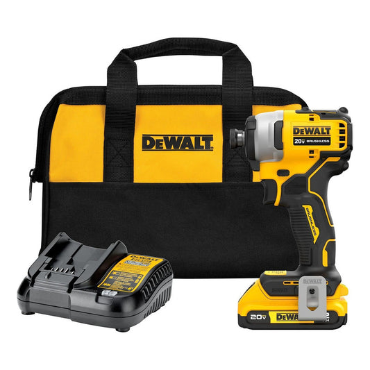 Taladro Dewalt Dcf885  Impacto 20v Bolsa+cargador+1 Bateria