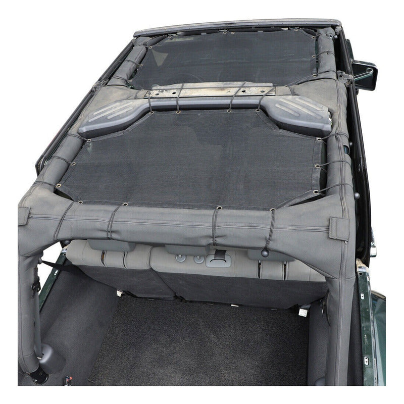 Parasol De Malla Para Techo Jeep Wrangler Gladiador Jk/jl