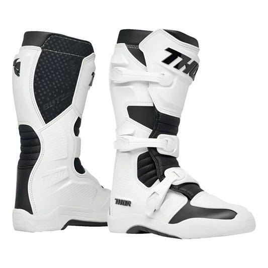 Botas Thor Blitz Xr Enduro/mx/atv Color Blanco Talla 10us Blanco / Negro 10 Us