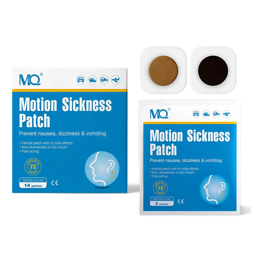 Parche Mq Motion Sickness Parche Anti-náuseas Paquete Con 14 -