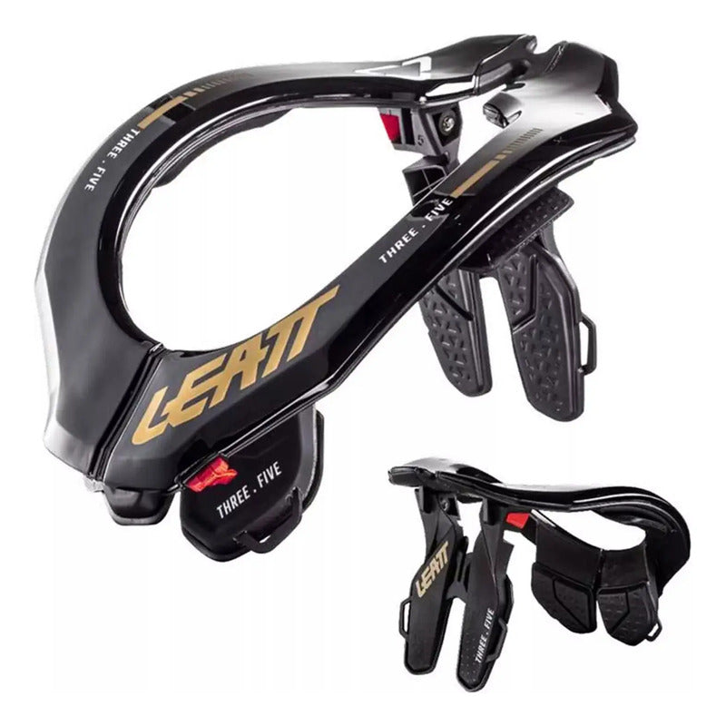 Cuellera Leatt 3.5 Neck Brace Mx Enduro Adulto Large/xl Negro Large/ Xlarge