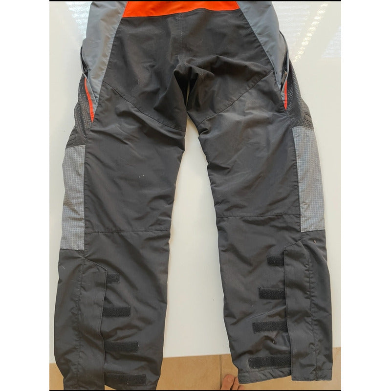Pantalon Ktm Race Tech Wp Enduro/mx/mtb Con Bolsas Talla 34 Negro 34/l