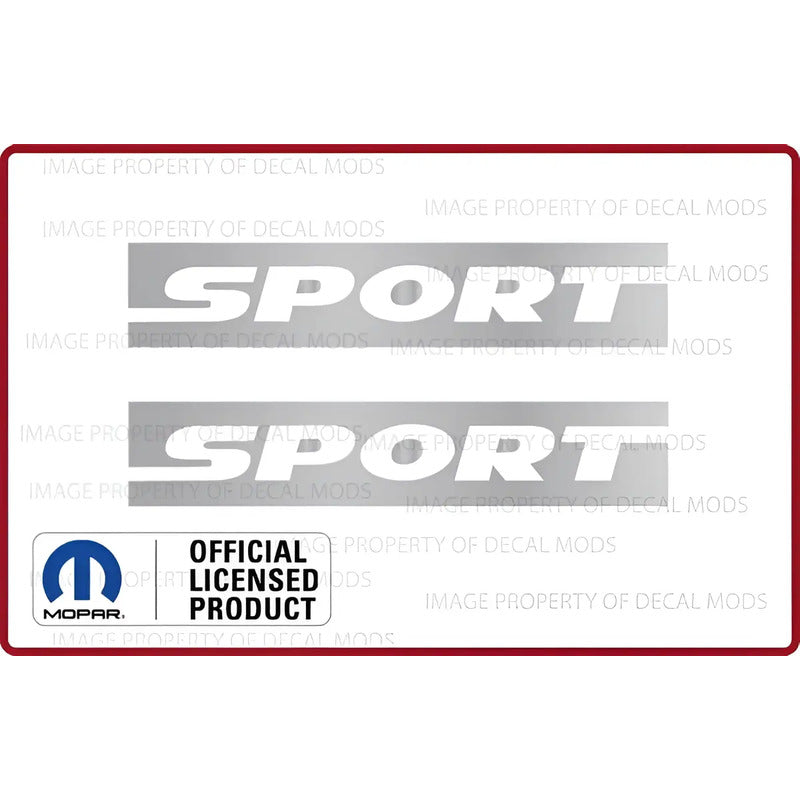 Calcas (2) Laterales Jeep Sport 2007-2018 Originales Mopar
