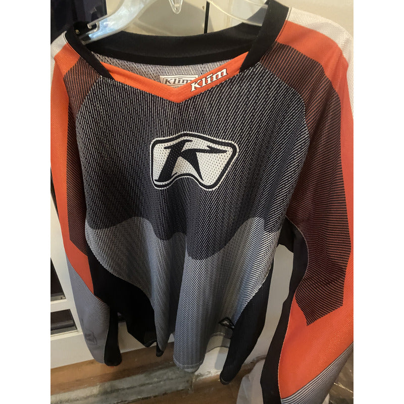 Jersey Klim Mojave Motocross/enduro Talla 2xl Exhibicion 2xg Naranja