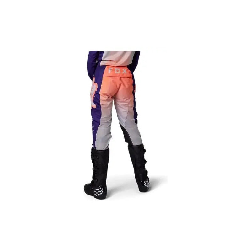 Pantalon Fox 180 Leed Mx/enduro/mtb Dama Talla 6us Naranja/morado 6us
