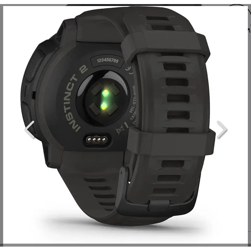 Reloj Garmin Instinct 2 Solar Smart Gps Uso Rudo Gris Grafito