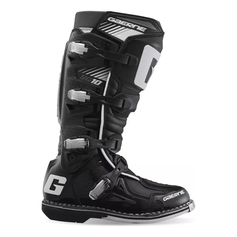 Botas Gaerne Sg10 Enduro/motocross/atv  Talla 10us Negro 10 Us