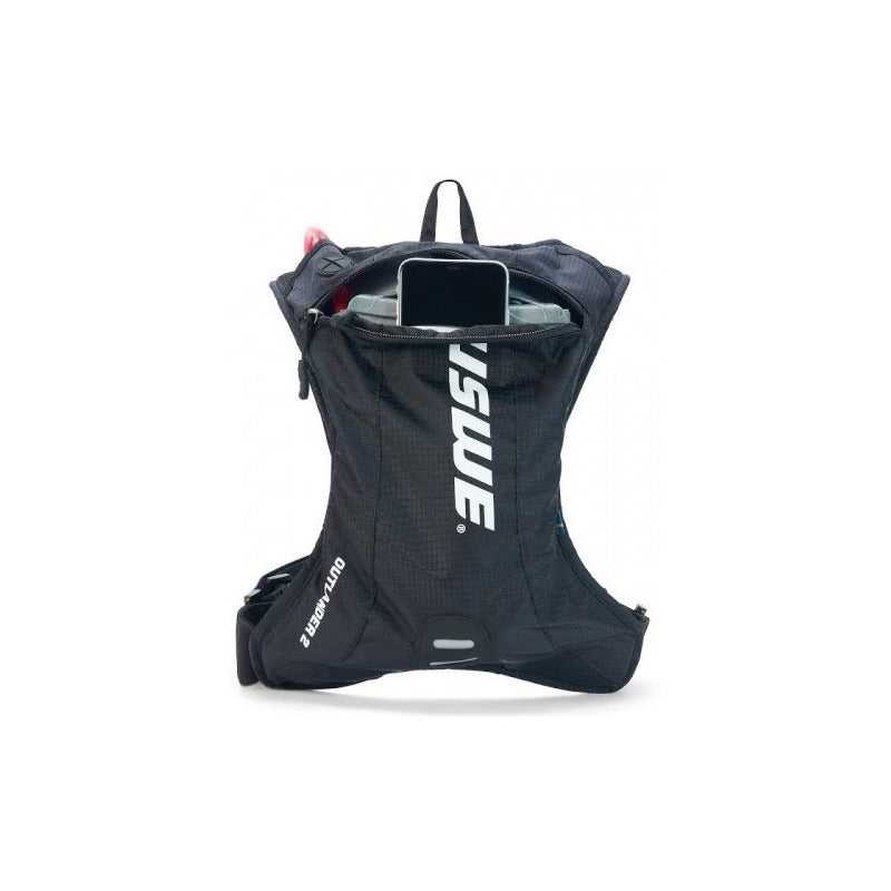 Mochila De Hidratacion Uswe Outlander 2 Carbon 1.5lt