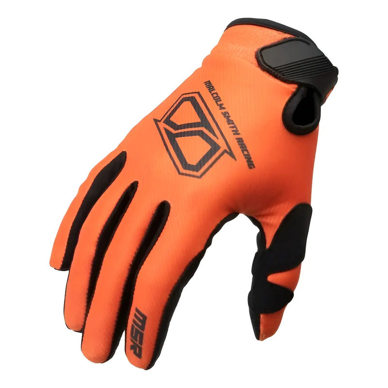 Guantes Msr Axxis Icon Talla Large ( Grande ) Originales Naranja Large/xlarge