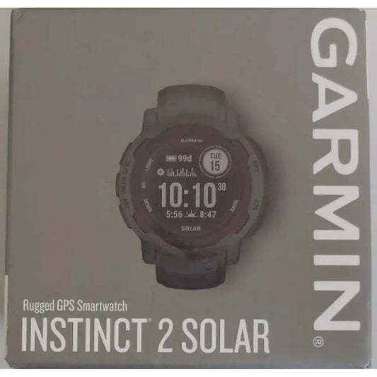 Reloj Garmin Instinct 2 Solar Smart Gps Uso Rudo Gris Grafito