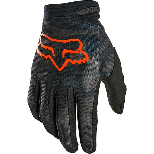 Guantes Fox Trev 180 Negro Camo Tallas