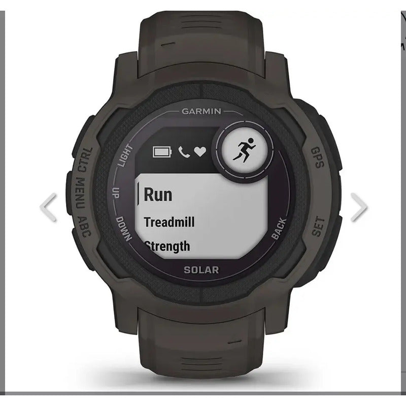 Reloj Garmin Instinct 2 Solar Smart Gps Uso Rudo Gris Grafito
