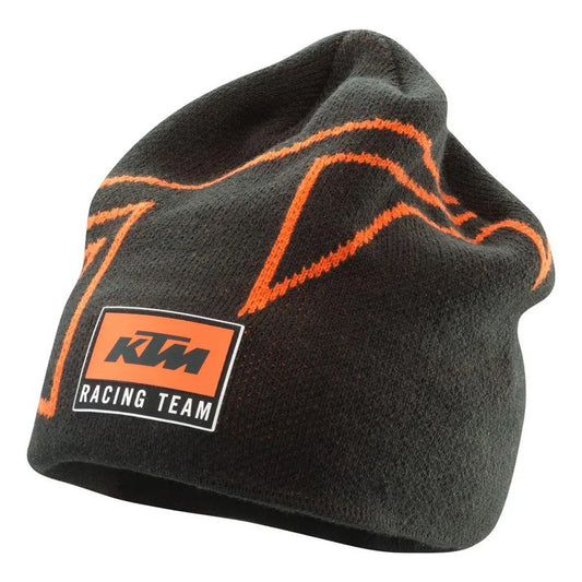 Gorro Beanie Ktm Team Original Naranja/negro Adulto Ajustable