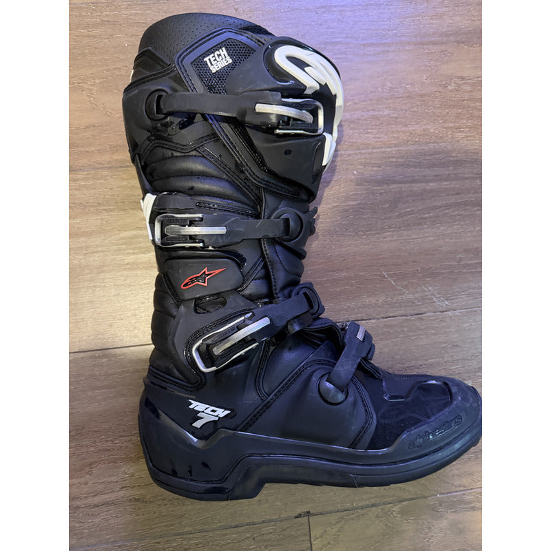 Botas Alpinestars Tech 7 Enduro/mx/atv Talla 11us Negro 11 Us