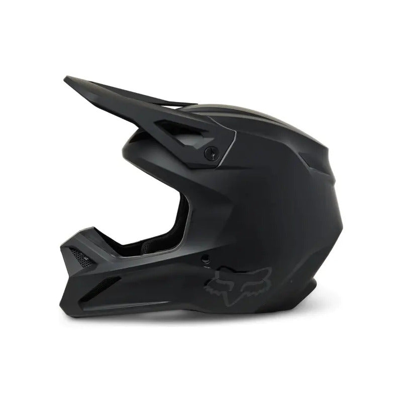 Casco Fox V1 Negro Mate Mips Motocross Enduro Talla Large Negro Mate V1 Large