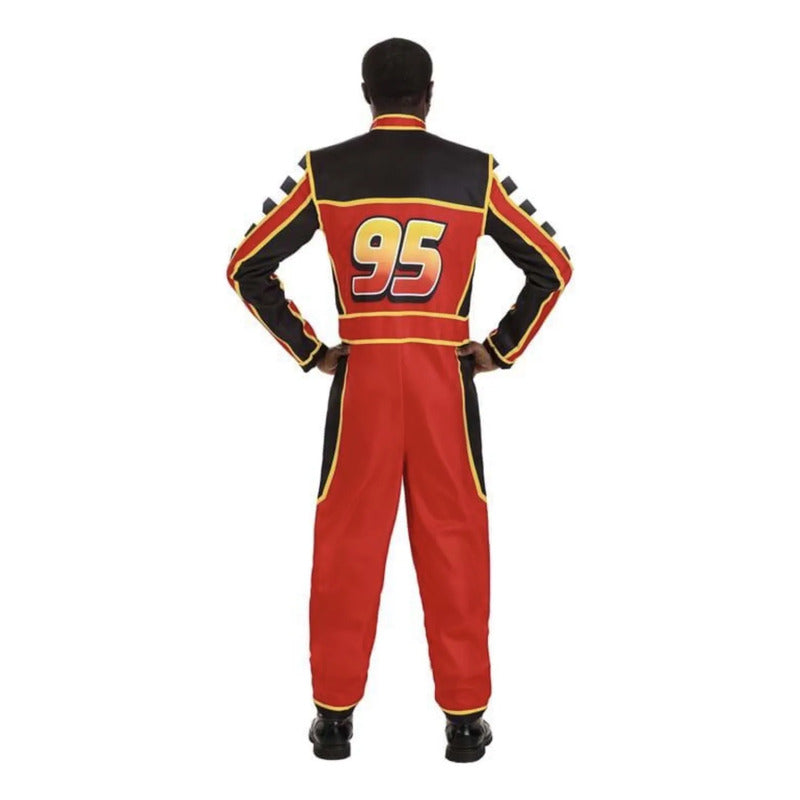 Disfraz Cars Rayo Mcqueen  Disney Adulto Original Talla S Rojo Small