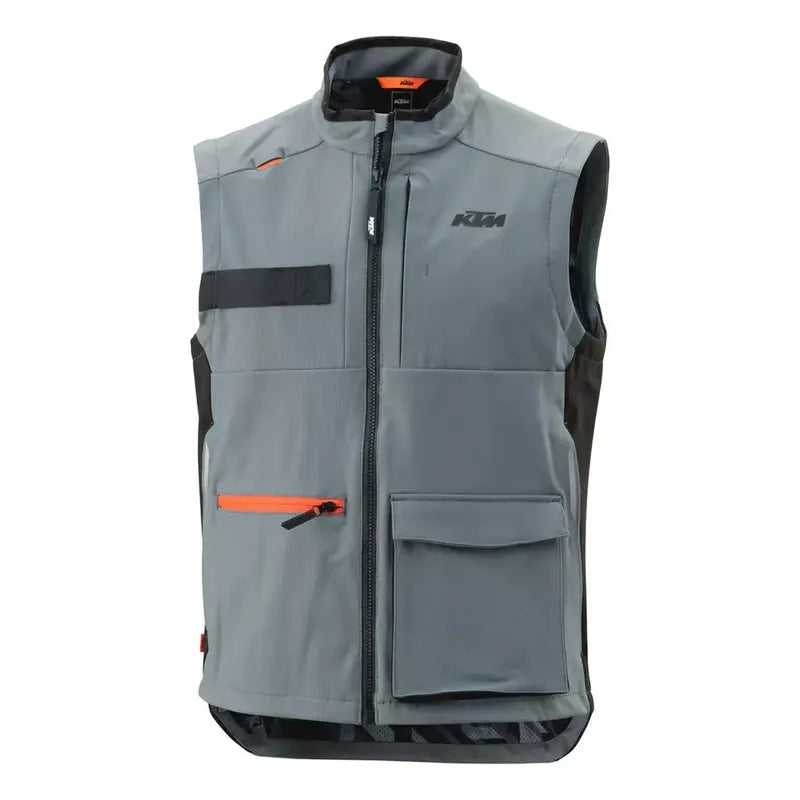 Chaleco Ktm Racetech Original Talla Large (grande) Gris Ktm Large