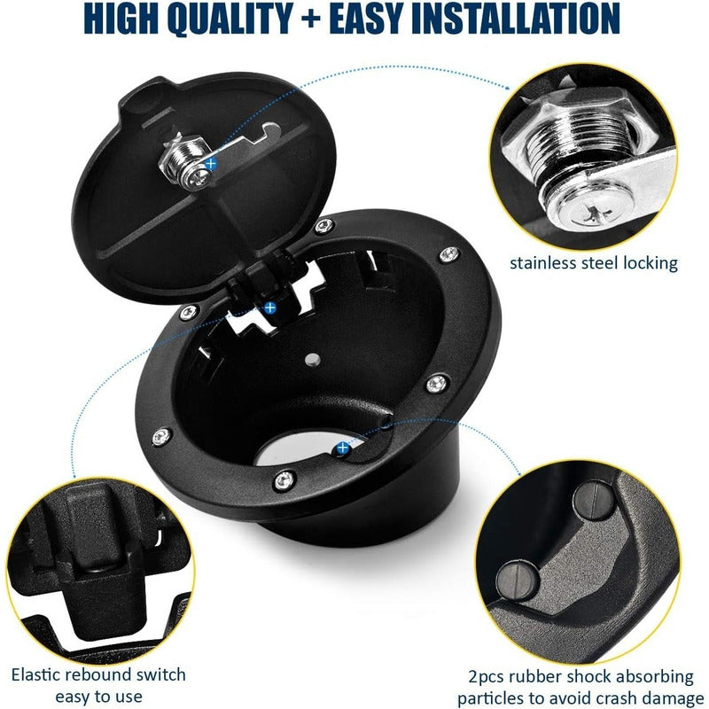 Tapa Tanque Combustible Jeep Wrangler Unlimited Jk 07-17 M