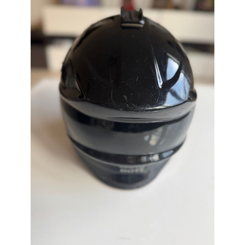 Casco Shoei Vfx Negro Brilloso Talla Mediano Negro Sólido M