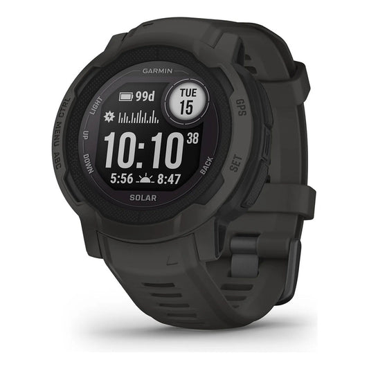 Reloj Garmin Instinct 2 Solar Smart Gps Uso Rudo Exhibicion Sin Caja Gris