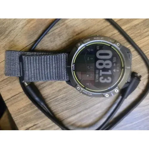 Garmin Enduro Acero Con Banda Nailon Gris Exhibicion Negro Nylon Gris