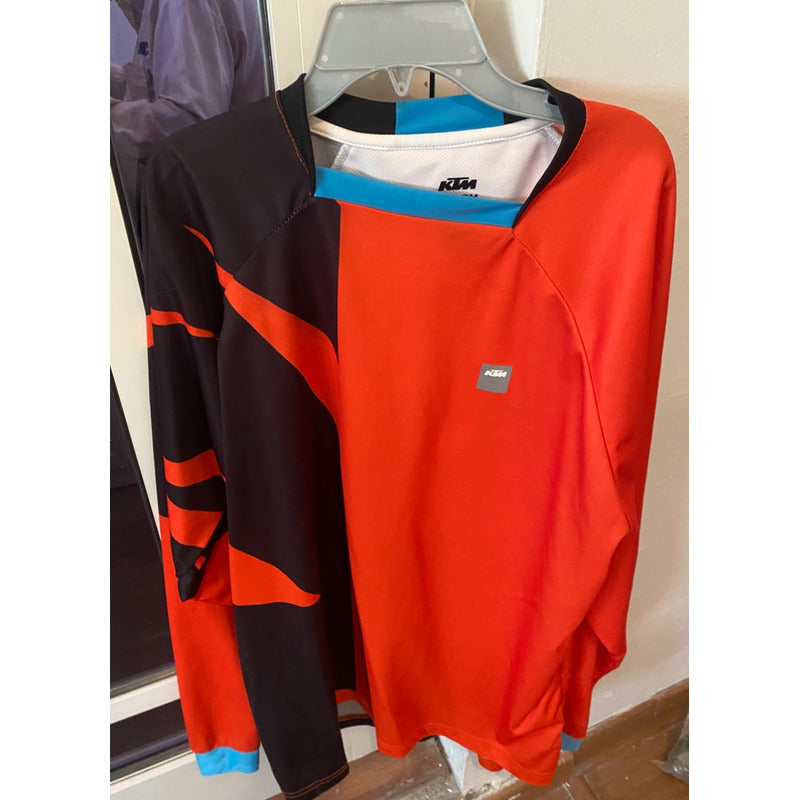 Jersey Ktm Pounce Motocross/ Enduro Talla 2xl Exhibicion 2xg Naranja