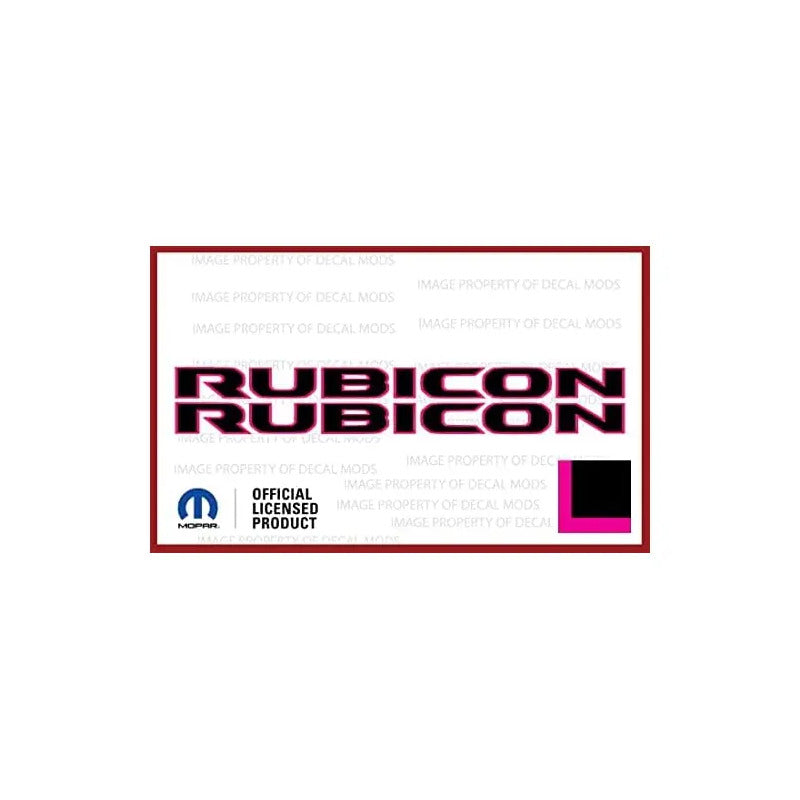Calcas (2)  Rubicon Original Jeep Wrangler Jl Gladiator Jt