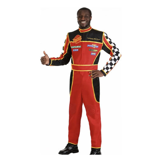 Disfraz Cars Rayo Mcqueen  Disney Adulto Original Talla S Rojo Small