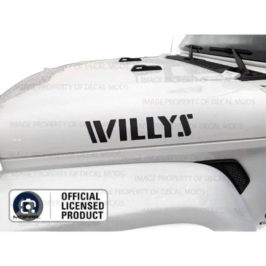 Calcas (2)  Jeep Wrangler Willys 2008-2025 Negro