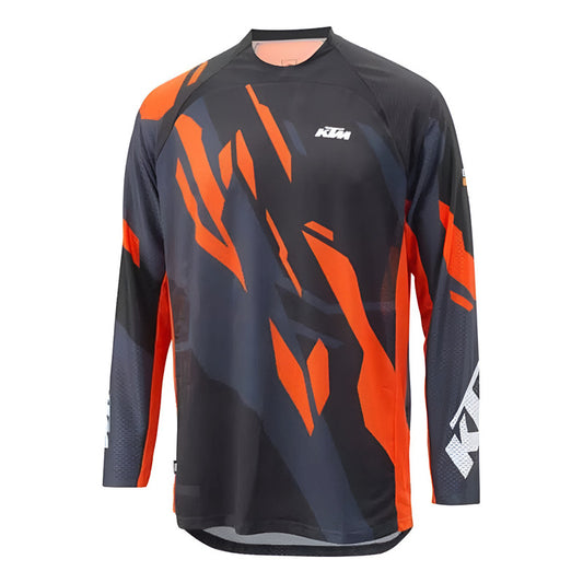 Jersey Ktm Gravity Fx Air Negro/naranja Mx/ Enduro Talla 34 Large Negro / Naranja