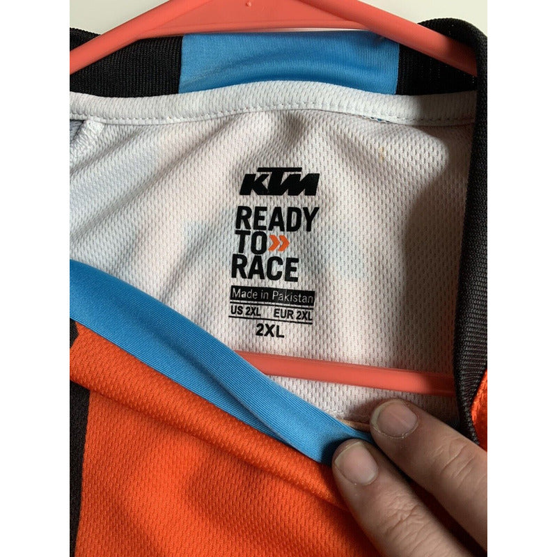 Jersey Ktm Pounce Motocross/ Enduro Talla 2xl Exhibicion 2xg Naranja