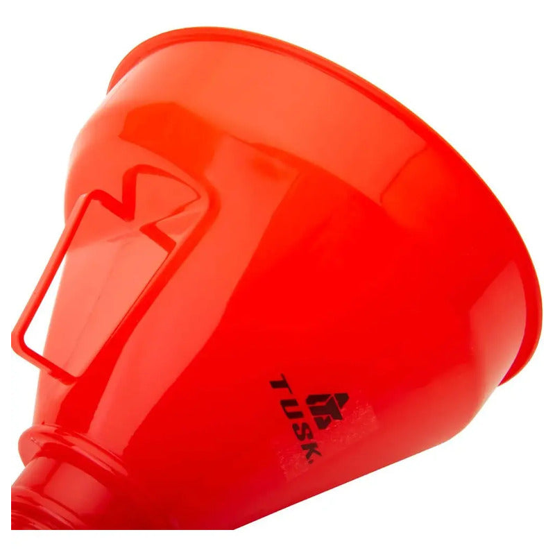 Embudo Tusk Flex Para Llenado Aceite / Gasolonia  Naranja